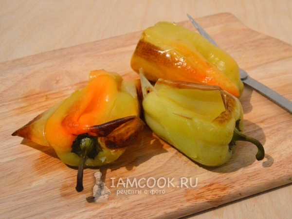 Запечь перец