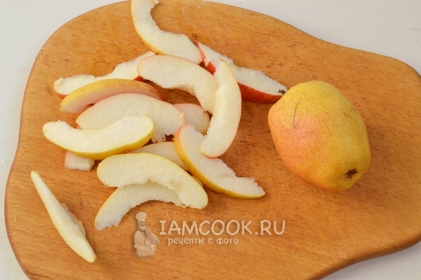 Грушу порезать