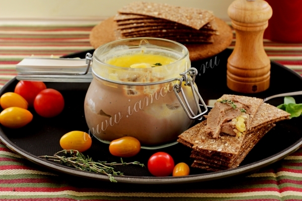 Рецепт куриного паштета