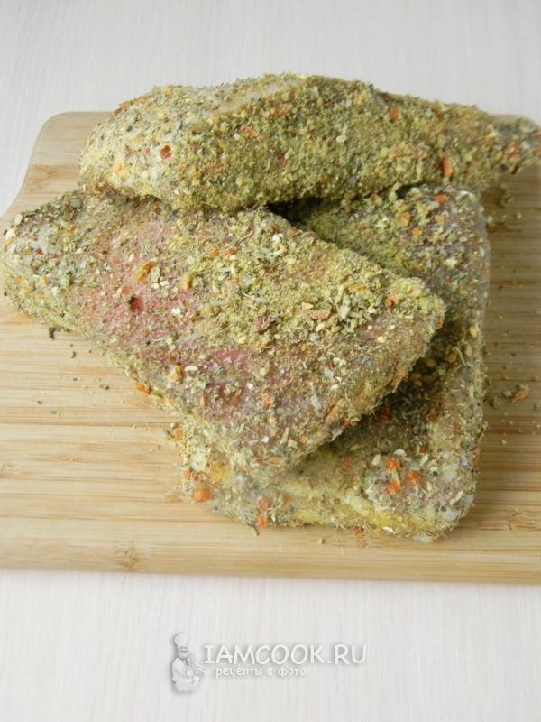 Посыпать специями