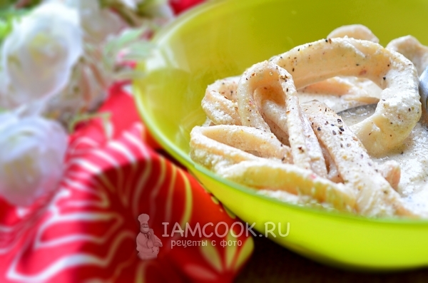 Фото кальмаров в сметане