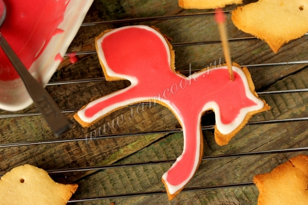 Печенье в глазури