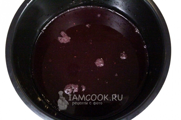 Сваренные ягоды