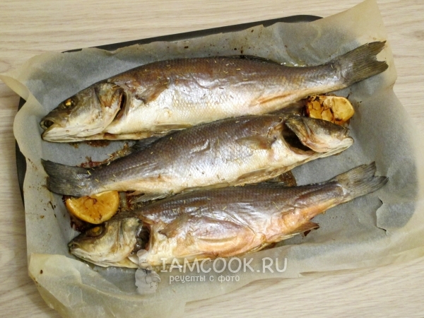 Запеченный сибас