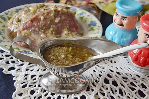 Фото маринада для стейка из говядины