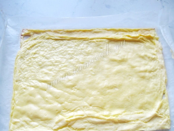 Основа яичного рулета