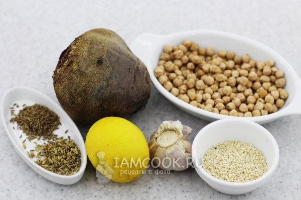 Ингредиенты для домашнего хумуса