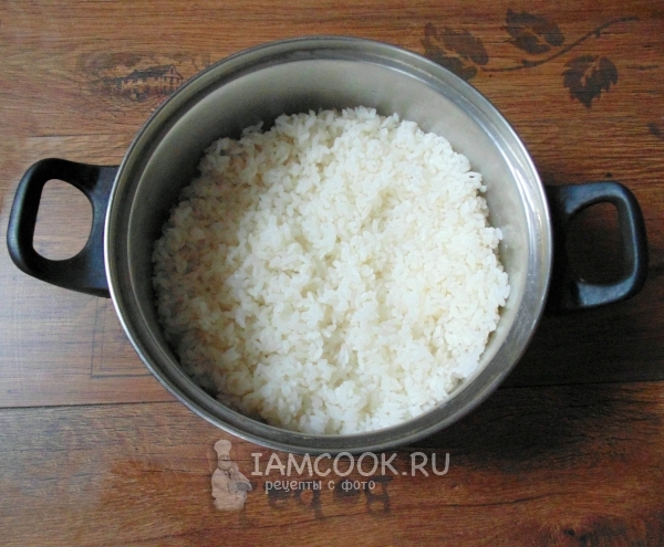 Сваренный рис