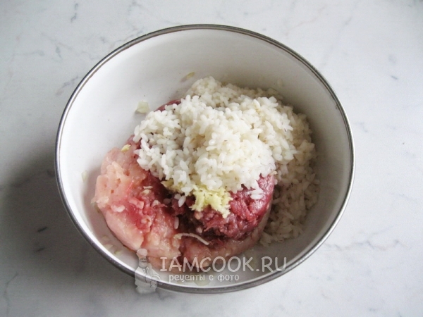 Фарш с рисом