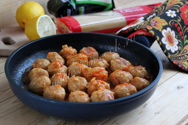 Фото готовых фрикаделек из рыбы