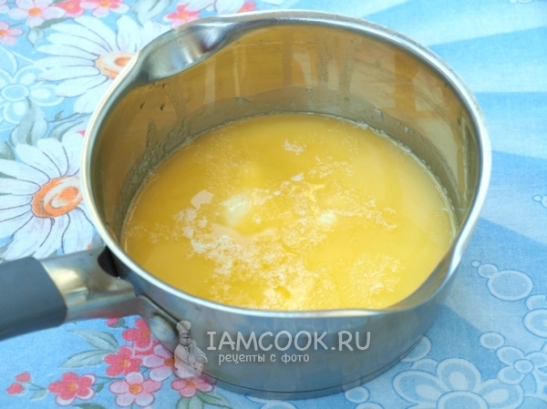 Масло сливочное растопленное