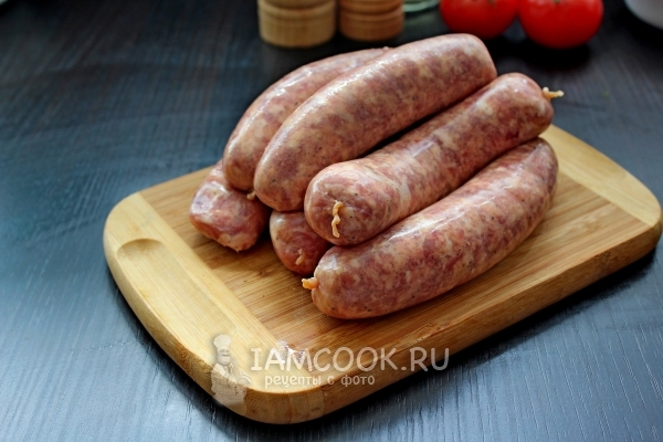 Подготовить колбаски