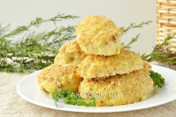 Рецепт рыбных котлет в духовке