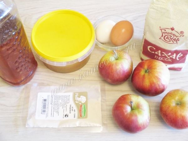 Ингредиенты для домашнего зефира