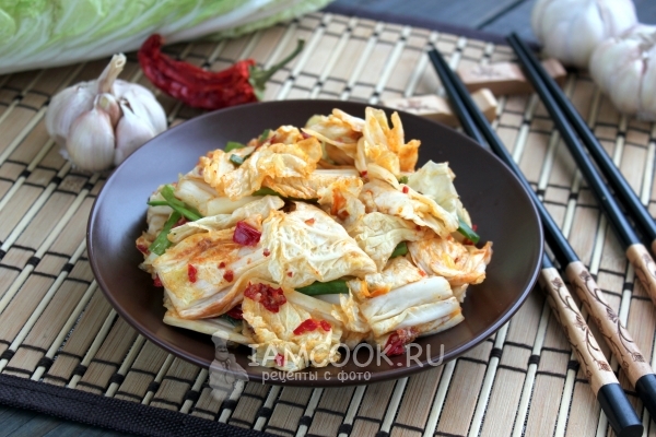 Фото кимчи из пекинской капусты