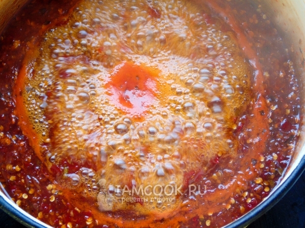 Сварить чили джем