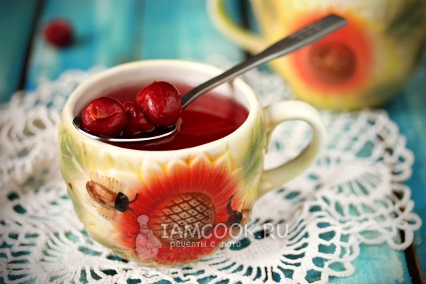 Рецепт вишневого компота