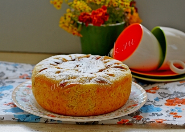 Пирог на йогурте