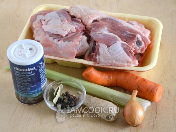 Ингредиенты для бульона