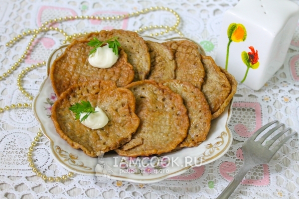 Фото печеночных гренок
