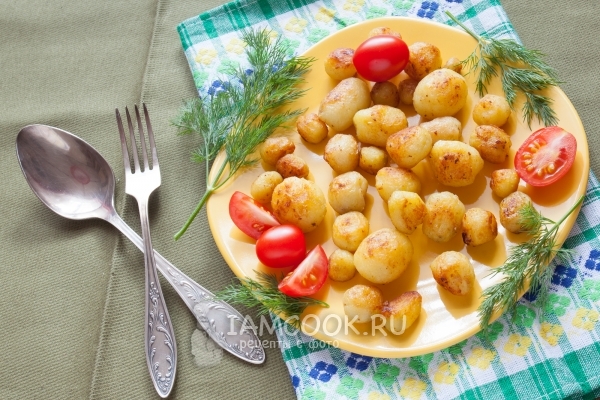 Фото мелкого жареного картофеля