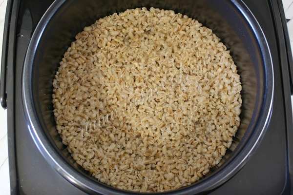 Готовить кашу из перловой крупы в мультиварке - 1 час