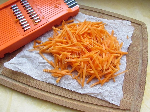 Морковь тертая