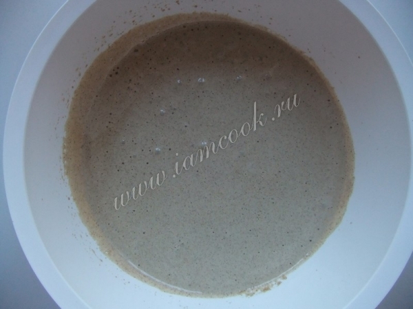 Взбить тесто миксером