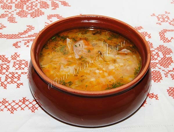 Суп домашний, фото