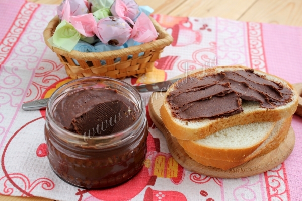 Домашняя шоколадная паста