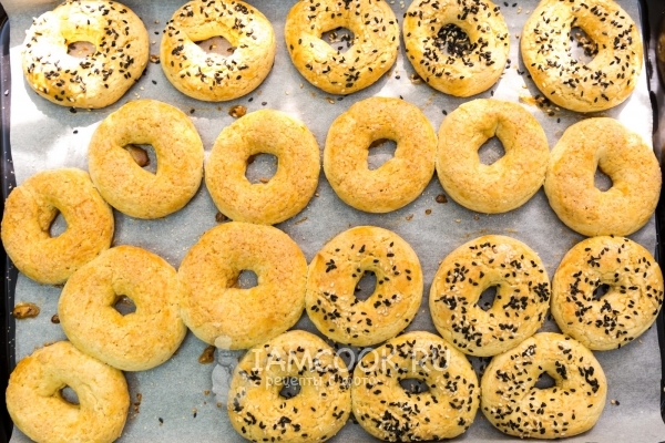 Рецепт рассыпчатых бубликов