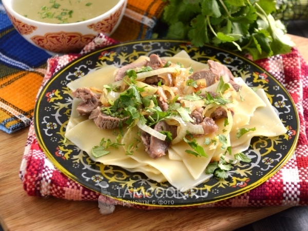 Фото бешбармака по-казахски