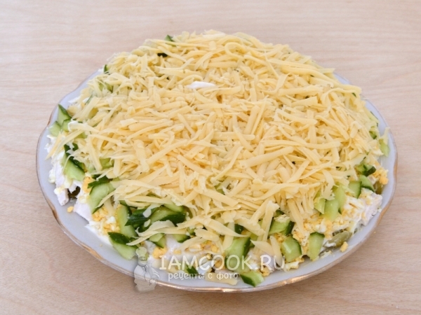 Посыпать сыром