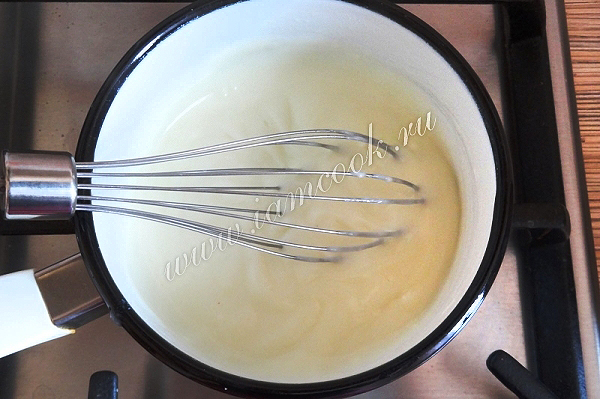 Готовим молочный пудинг