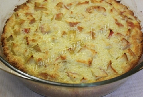 Пирог яблочный, фото