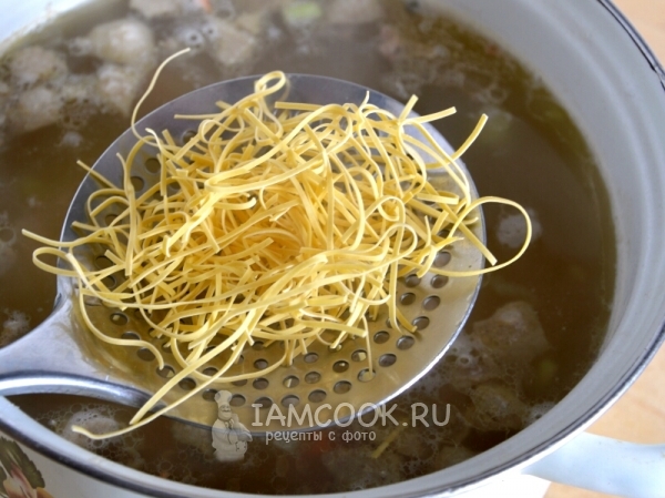 Добавить лапшу