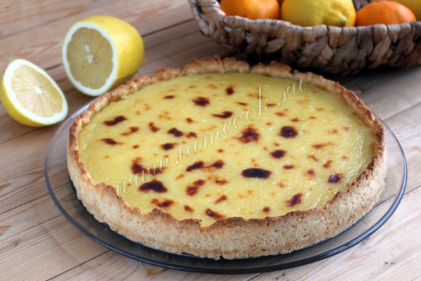 Фото лимонного торта Жираф
