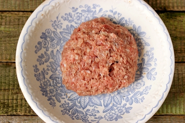 Фарш из свинины для шницелей