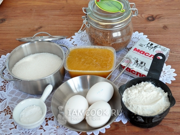 Ингредиенты для пряников на День Святого Валентина