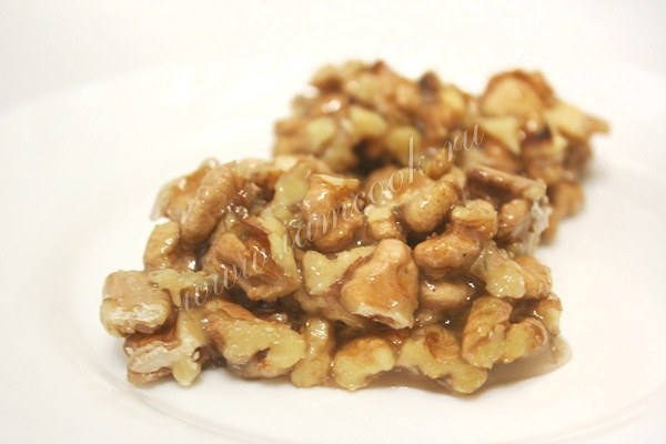 Домашний грильяж, рецепт