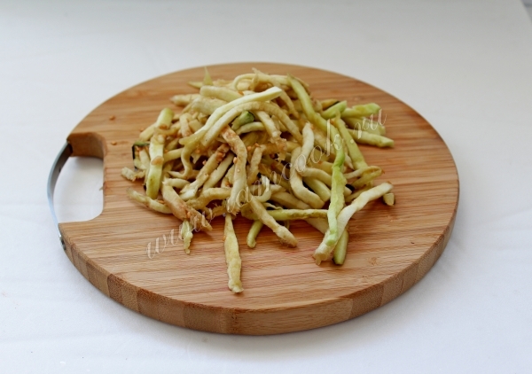 Баклажаны порезанные