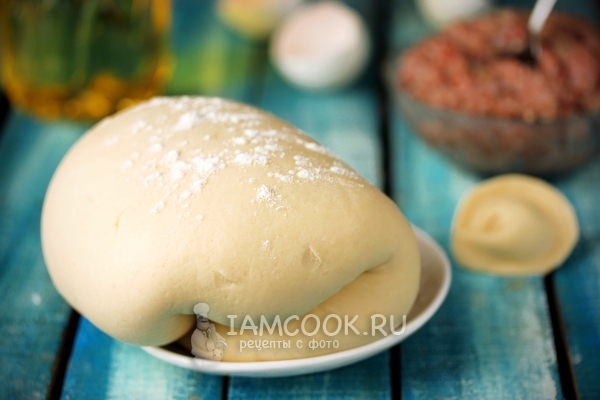 Тесто для пельменей на воде