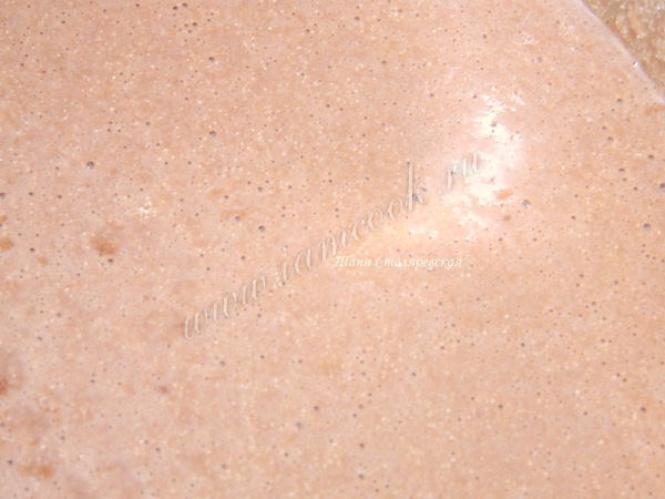 Тесто для шоколадного манника