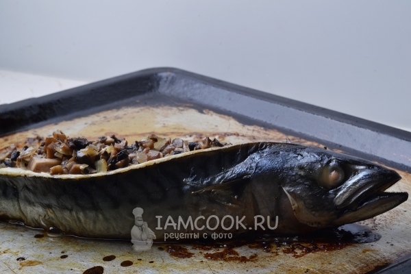 Готовая фаршированная скумбрия