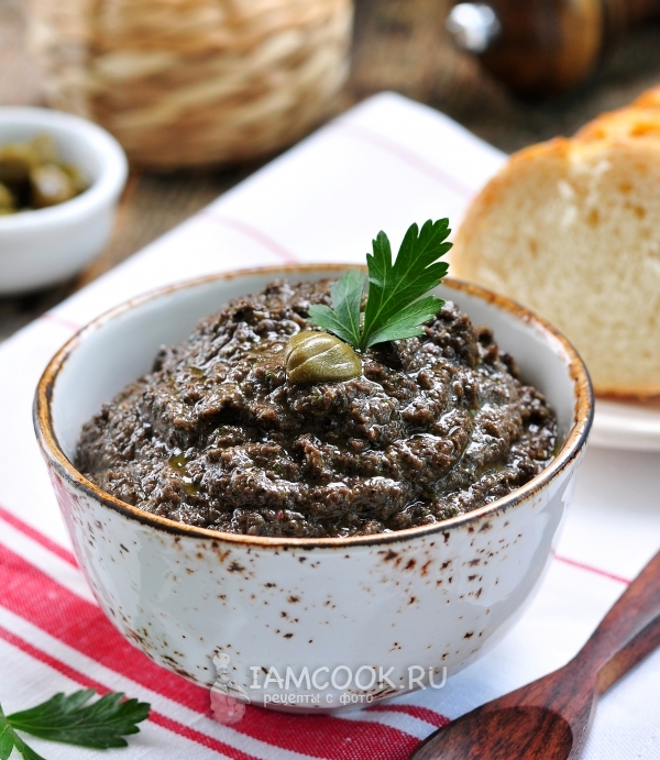 Фото пасты Тапенада из маслин