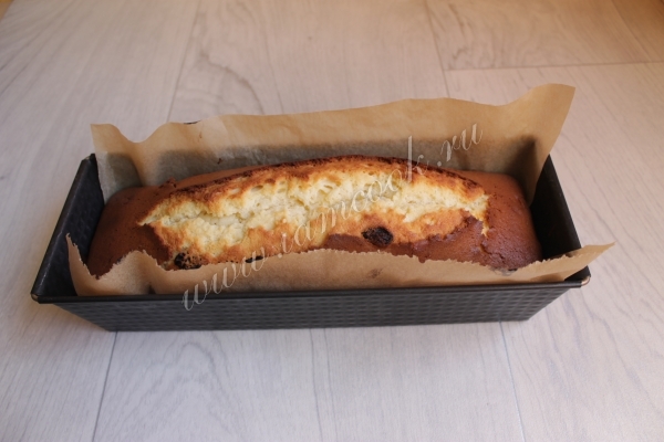 Готовим кекс со сгущенкой