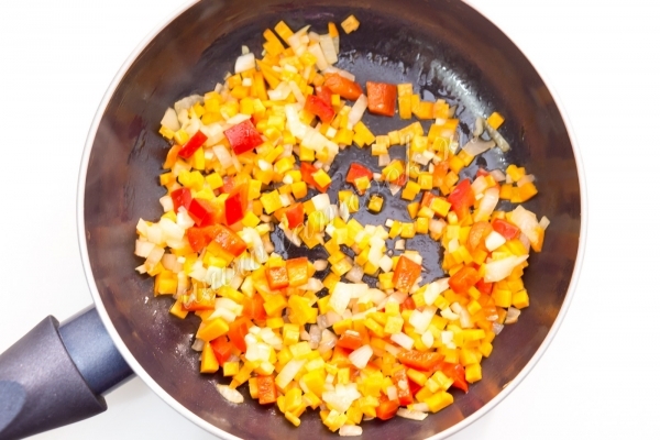 Обжарка овощей для супа