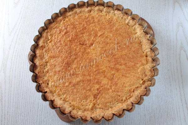 Выпекание апельсинового пирога