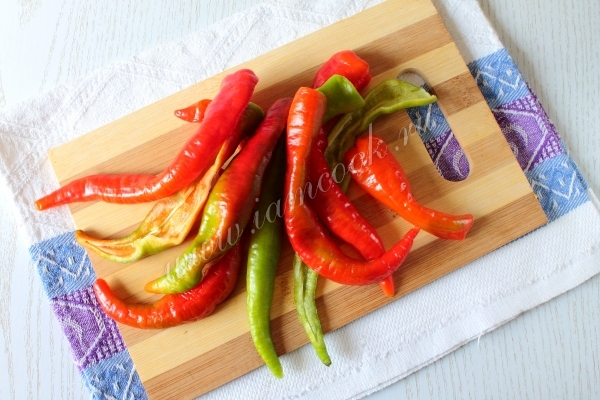 Перцы острые