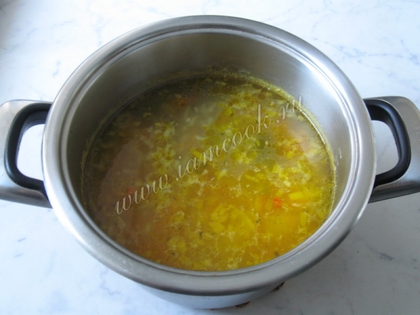 Варим рассольник с рыбой